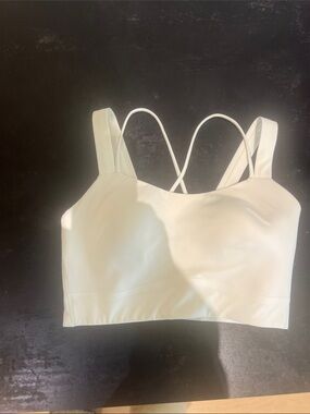 lululemon athletica White Strappy Sports Bral